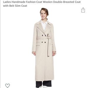 RLM ladies woolen double breasted coat